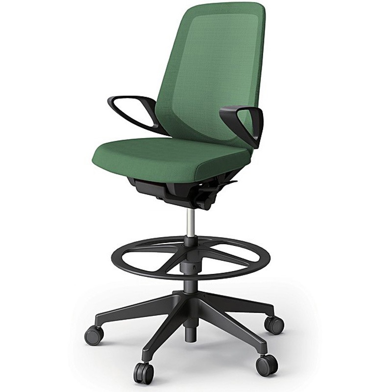 KJ-176JVP-T1Q2 ノートチェア ハイポジションタイプ ハイバック 固定肘 ランバーサポートなし メッシュJV 樹脂脚<配送時組立サービス付> 1台 イトーキ 【通販モノタロウ】 60,390円