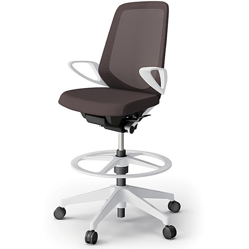 KJ-176JVP-W9H2 ノートチェア ハイポジションタイプ ハイバック 固定肘 ランバーサポートなし メッシュJV 樹脂脚<配送時組立サービス付> 1台 イトーキ 【通販モノタロウ】 60,390円