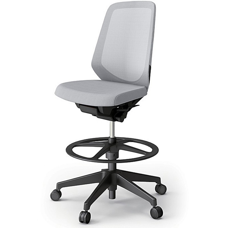 KJ-170JVP-T1W6 ノートチェア ハイポジションタイプ ハイバック 肘なし ランバーサポートなし メッシュJV 樹脂脚<配送時組立サービス付> 1台 イトーキ 【通販モノタロウ】