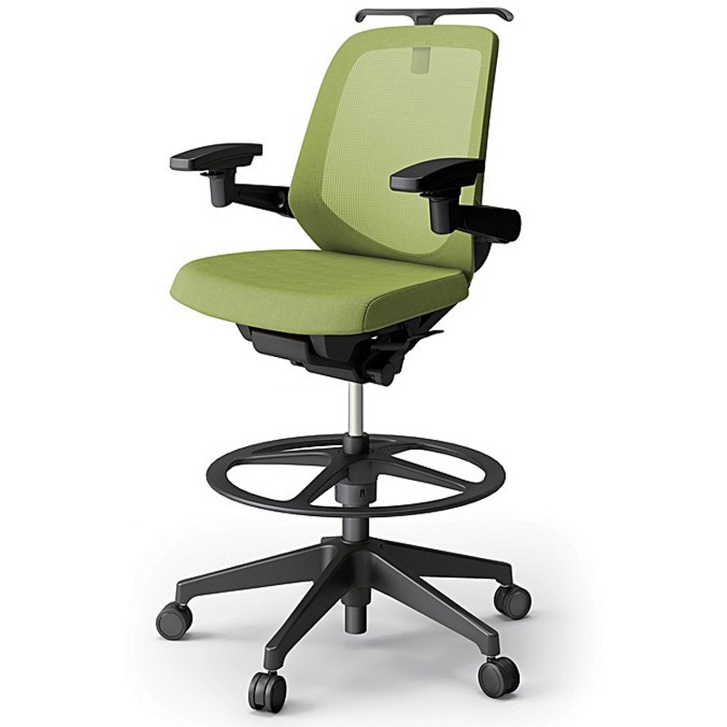 KJ-187JVHP1T1Q6 ノートチェア ハイポジションタイプ ローバック 可動肘 ハンガー ランバーサポートなし メッシュJV 樹脂脚<配送時組立サービス付> 1台 イトーキ 【通販モノタロウ】 65,890円