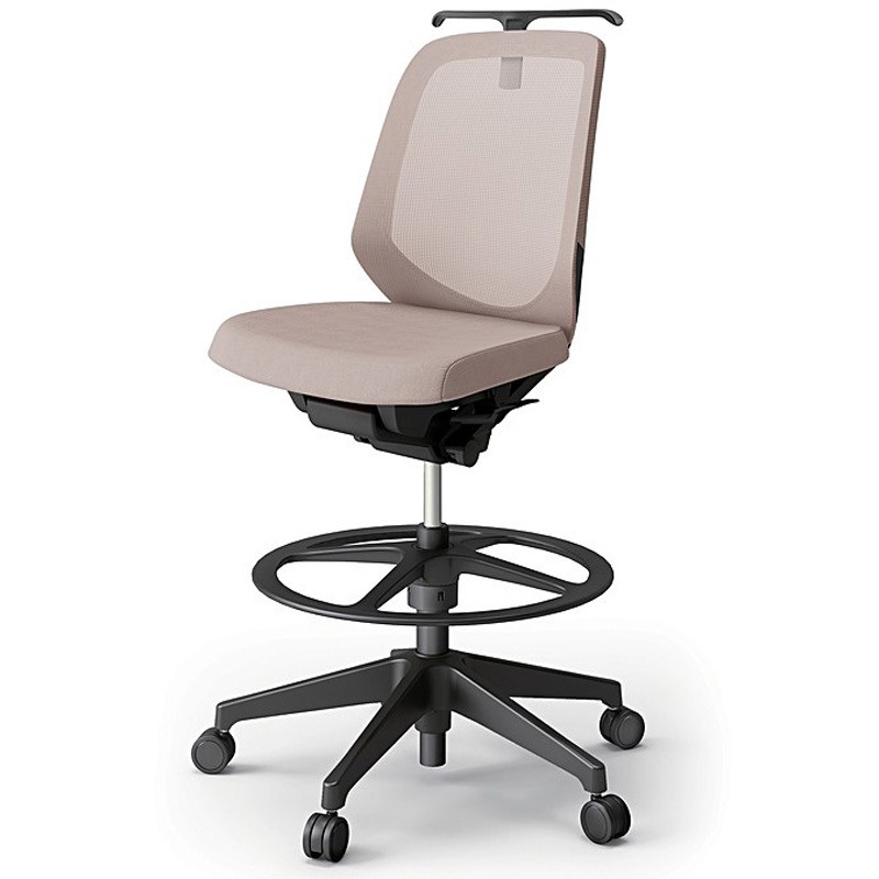 KJ-180JVHP-T1Y3 ノートチェア ハイポジションタイプ ローバック 肘なし ハンガー ランバーサポートなし メッシュJV 樹脂脚<配送時組立サービス付> 1台 イトーキ 【通販モノタロウ】