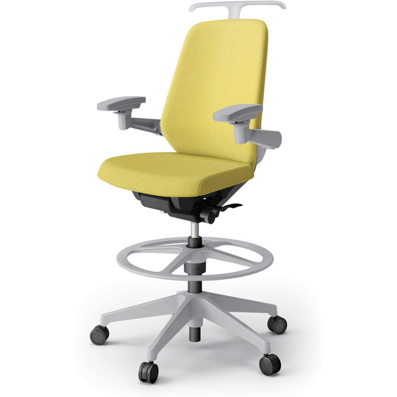 KJ-137SAHP1GNU6 ノートチェア ハイポジションタイプ ハイバック 可動肘 ハンガー ランバーサポートなし クロスSA 樹脂脚<配送時組立サービス付> 1台 イトーキ 【通販モノタロウ】 71,390円