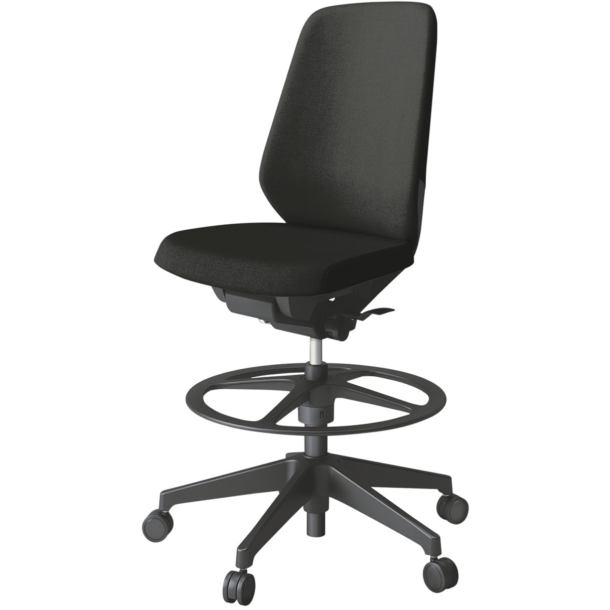 KJ-130SAP-T1T1 ノートチェア ハイポジションタイプ ハイバック 肘なし ランバーサポートなし クロスSA 樹脂脚<配送時組立サービス付> 1台 イトーキ 【通販モノタロウ】