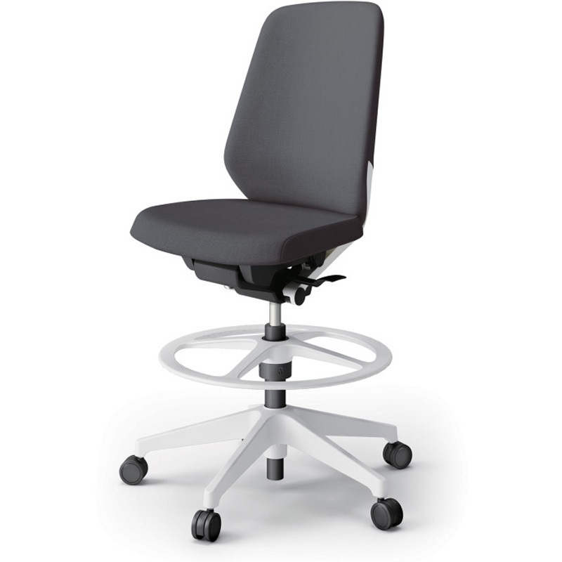 KJ-130SAP-W9T3 ノートチェア ハイポジションタイプ ハイバック 肘なし ランバーサポートなし クロスSA 樹脂脚<配送時組立サービス付> 1台 イトーキ 【通販モノタロウ】