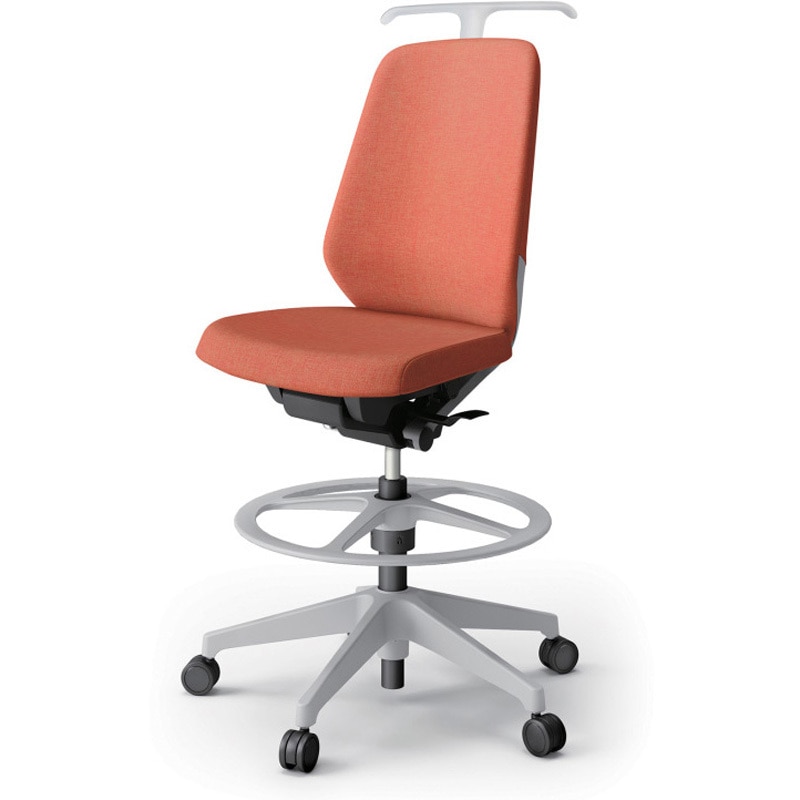 KJ-130SAHP-GND4 ノートチェア ハイポジションタイプ ハイバック 肘なし ハンガー ランバーサポートなし クロスSA 樹脂脚<配送時組立サービス付> 1台 イトーキ 【通販モノタロウ】 59,988円