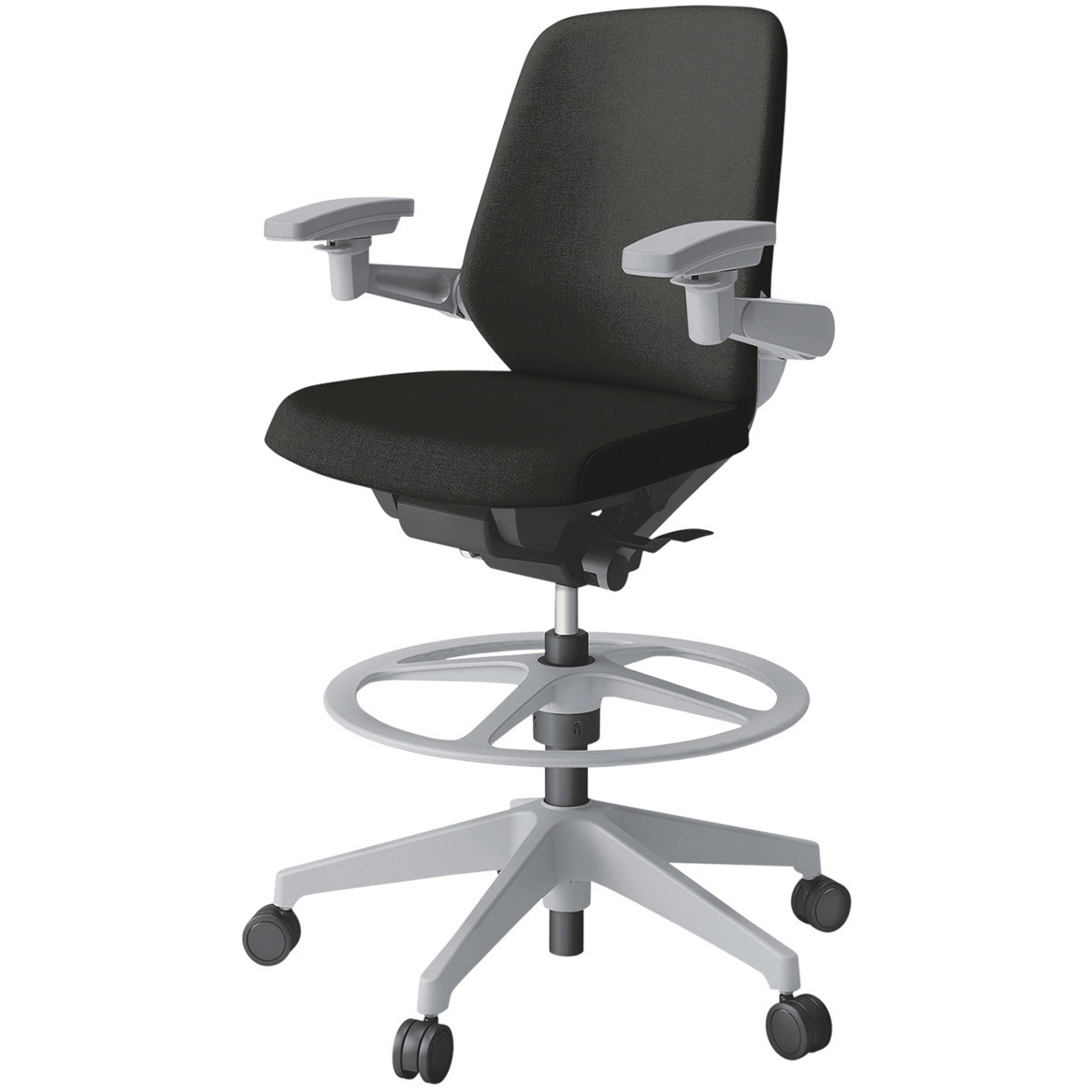 KJ-147SAP1GNT1 ノートチェア ハイポジションタイプ ローバック 可動肘 ランバーサポートなし クロスSA 樹脂脚<配送時組立サービス付> 1台 イトーキ 【通販モノタロウ】 59,988円