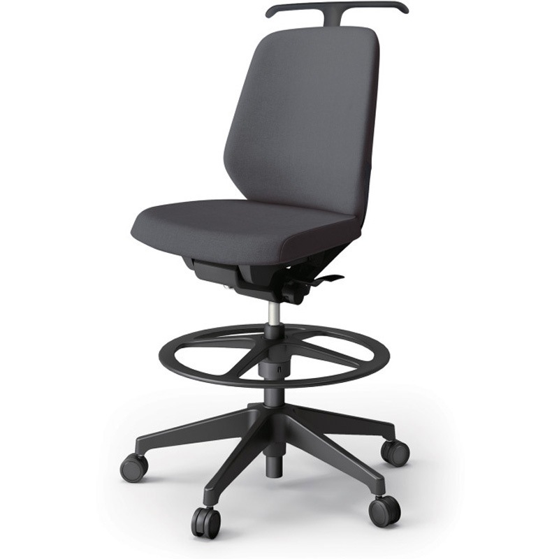 KJ-140SAHP-T1T3 ノートチェア ハイポジションタイプ ローバック 肘なし ハンガー ランバーサポートなし クロスSA 樹脂脚<配送時組立サービス付> 1台 イトーキ 【通販モノタロウ】 53,988円