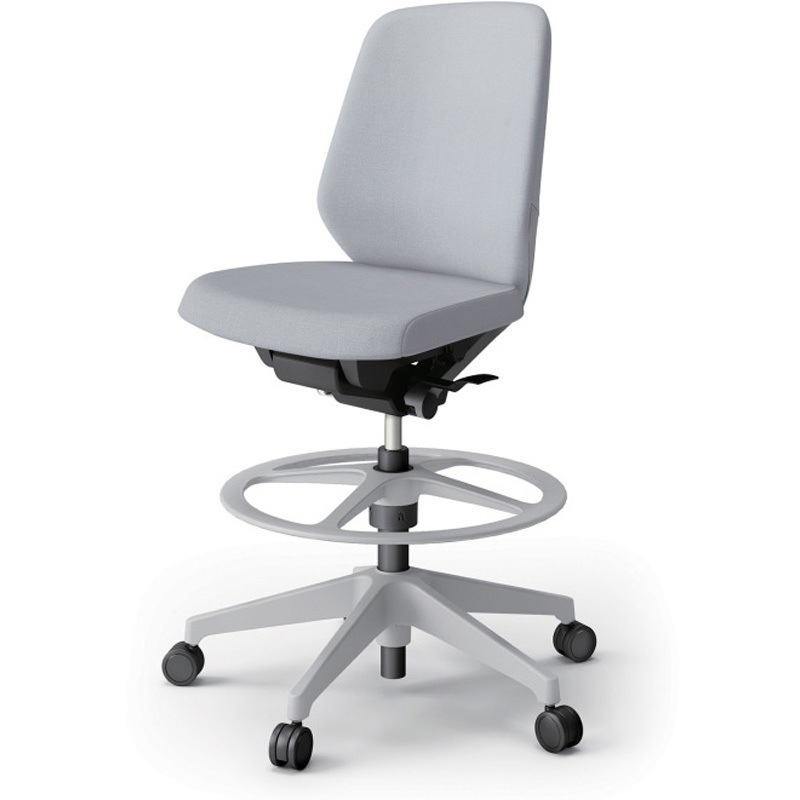 KJ-120SAP-GNT7 ノートチェア ハイポジションタイプ ローバック 肘なし ランバーサポート付 クロスSA 樹脂脚<配送時組立サービス付> 1台 イトーキ 【通販モノタロウ】 53,388円