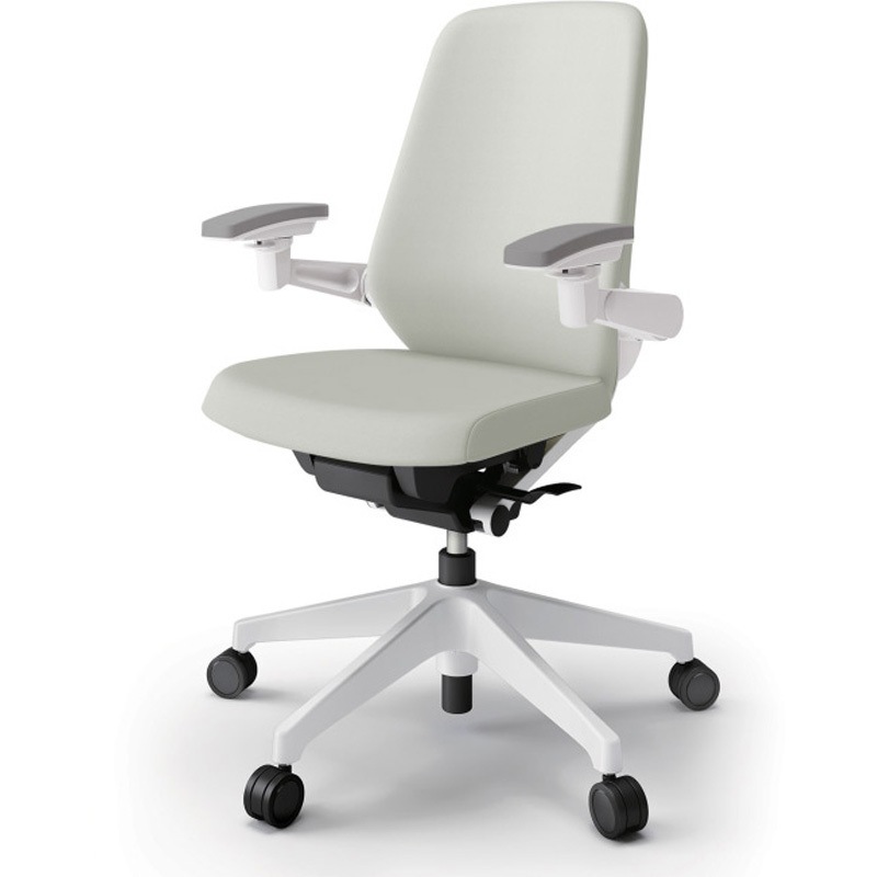 KJ-137DLM1W9C8 ノートチェア ハイバック 可動肘 ビニールレザーDL ウレタンキャスター<配送時組立サービス付> 1台 イトーキ 【通販モノタロウ】