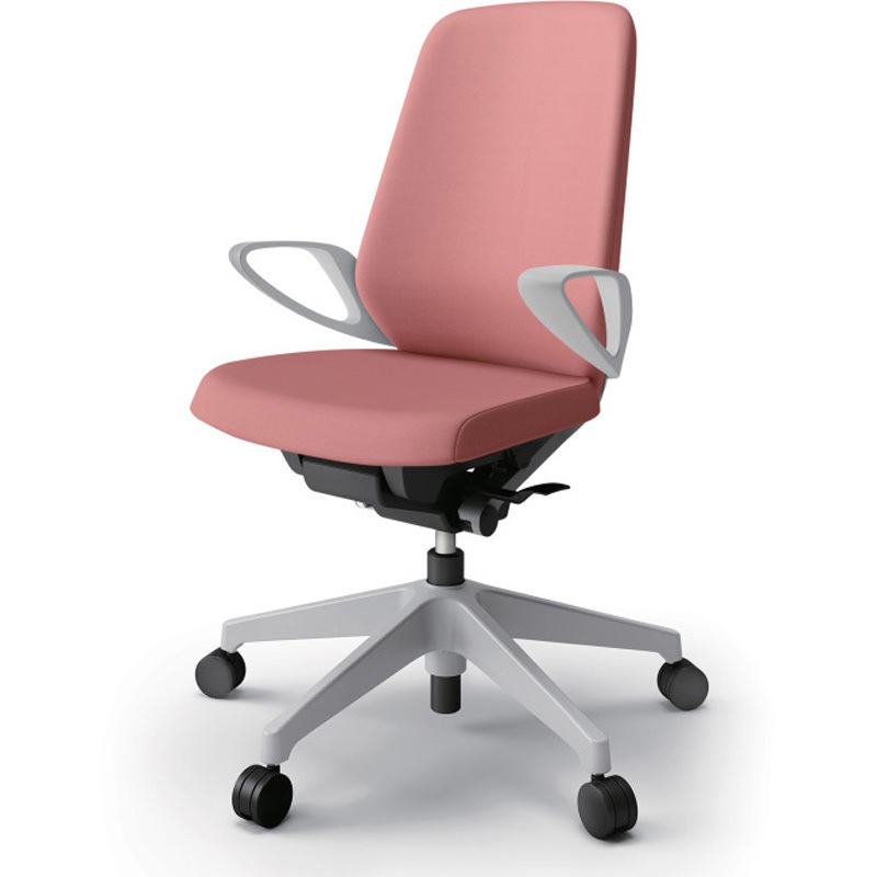 KJ-136DL-GNM6 ノートチェア ハイバック 固定肘 ビニールレザーDL ナイロンキャスター<配送時組立サービス付> 1台 イトーキ 【通販モノタロウ】