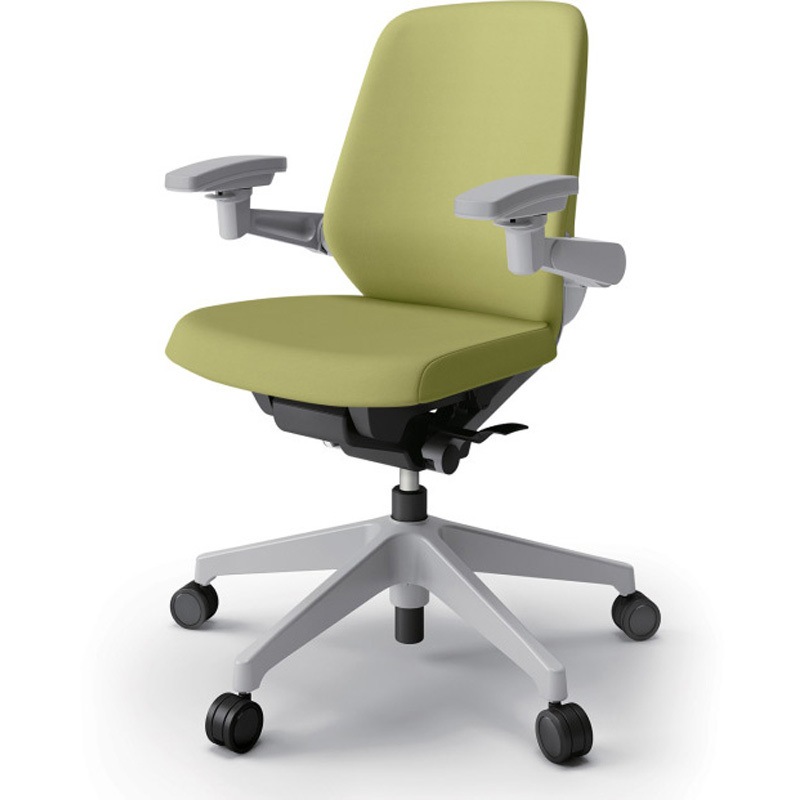 KJ-147DLM1GNL8 ノートチェア ローバック 可動肘 ビニールレザーDL ウレタンキャスター<配送時組立サービス付> 1台 イトーキ 【通販モノタロウ】