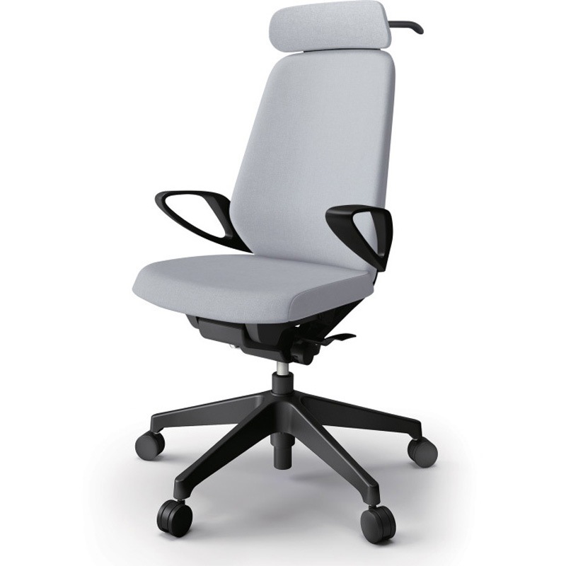 KJ-136SAX-T1T7 ノートチェア エクストラハイバック 固定肘 ハンガー ランバーサポートなし クロスSA ナイロンキャスター<配送時組立サービス付> 1台 イトーキ 【通販モノタロウ】