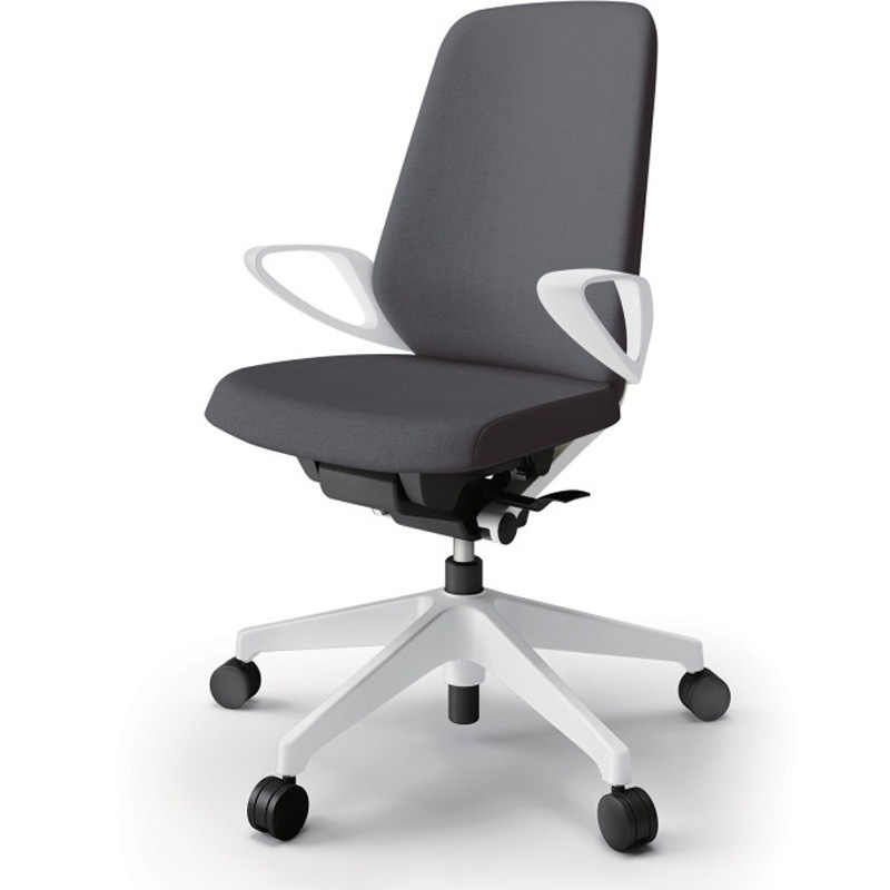 KJ-136SA-W9T3 ノートチェア ハイバック 固定肘 ランバーサポートなし クロスSA ナイロンキャスター<配送時組立サービス付> 1台 イトーキ 【通販モノタロウ】