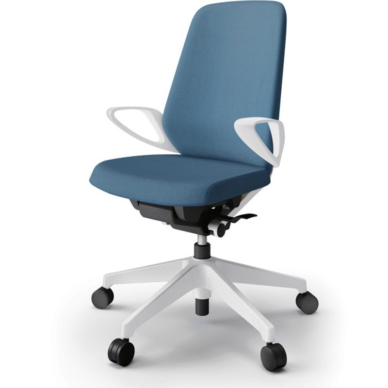 KJ-136SAM-W9B4 ノートチェア ハイバック 固定肘 ランバーサポートなし クロスSA ウレタンキャスター<配送時組立サービス付> 1台 イトーキ 【通販モノタロウ】 47,988円