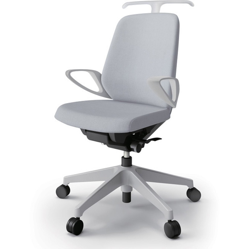 KJ-146SAH-GNT7 ノートチェア ローバック 固定肘 ハンガー ランバーサポートなし クロスSA ナイロンキャスター<配送時組立サービス付> 1台 イトーキ 【通販モノタロウ】