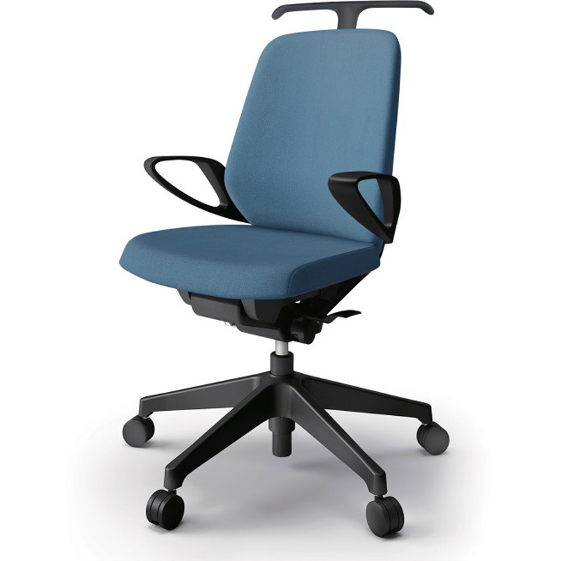 KJ-146SAHM-T1B4 ノートチェア ローバック 固定肘 ハンガー ランバーサポートなし クロスSA ウレタンキャスター<配送時組立サービス付> 1台 イトーキ 【通販モノタロウ】