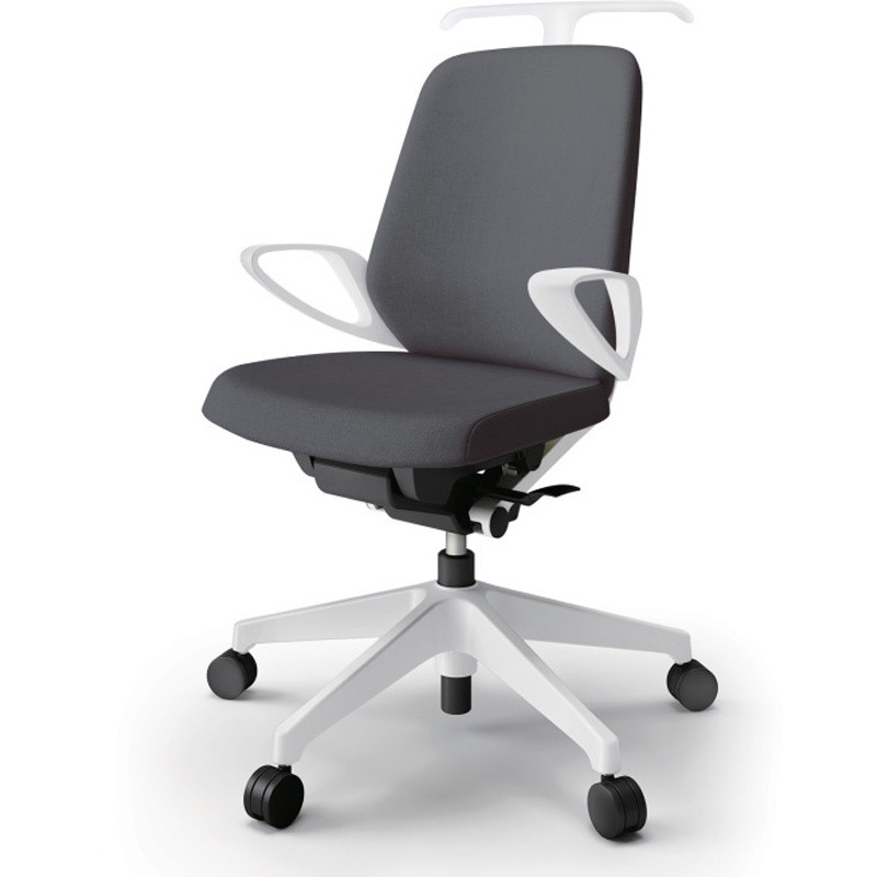 KJ-146SAHM-W9T3 ノートチェア ローバック 固定肘 ハンガー ランバーサポートなし クロスSA ウレタンキャスター<配送時組立サービス付> 1台 イトーキ 【通販モノタロウ】