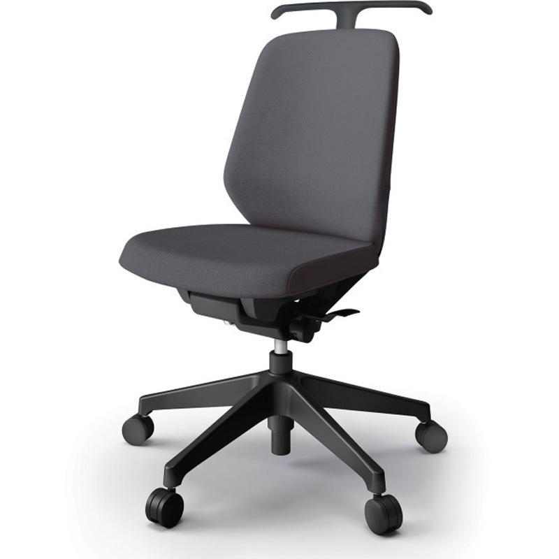 KJ-140SAH-T1T3 ノートチェア ローバック 肘なし ハンガー ランバーサポートなし クロスSA ナイロンキャスター<配送時組立サービス付> 1台 イトーキ 【通販モノタロウ】