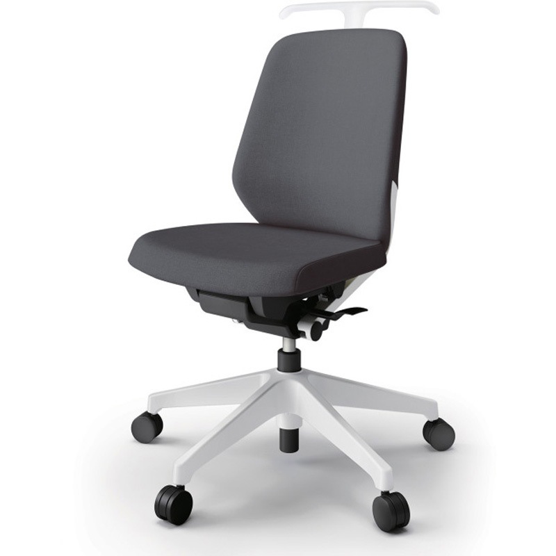 KJ-140SAH-W9T3 ノートチェア ローバック 肘なし ハンガー ランバーサポートなし クロスSA ナイロンキャスター<配送時組立サービス付> 1台 イトーキ 【通販モノタロウ】