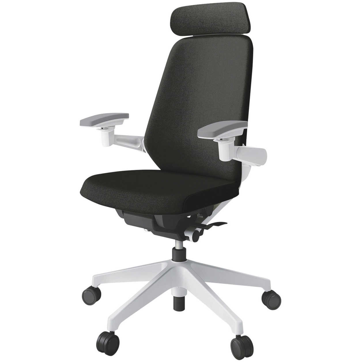 KJ-117SAEM1W9T1 ノートチェア エクストラハイバック 可動肘 ランバーサポート付 クロスSA ウレタンキャスター<配送時組立サービス付> 1台 イトーキ 【通販モノタロウ】