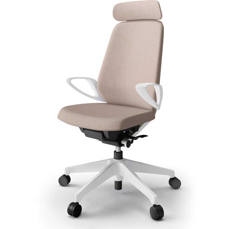 KJ-116SAE-W9F6 ノートチェア エクストラハイバック 固定肘 ランバーサポート付 クロスSA ナイロンキャスター<配送時組立サービス付> 1台 イトーキ 【通販モノタロウ】