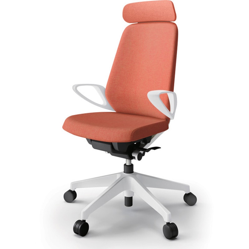 KJ-116SAEM-W9D4 ノートチェア エクストラハイバック 固定肘 ランバーサポート付 クロスSA ウレタンキャスター<配送時組立サービス付> 1台 イトーキ 【通販モノタロウ】