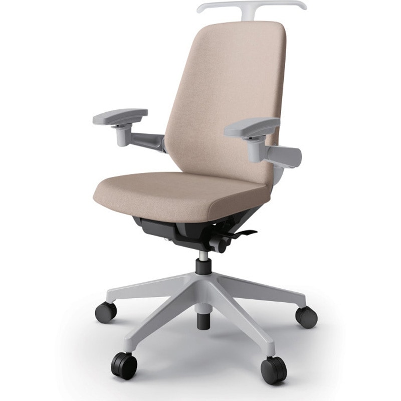 KJ-117SAH1GNF6 ノートチェア ハイバック 可動肘 ハンガー ランバーサポート付 クロスSA ナイロンキャスター<配送時組立サービス付> 1台 イトーキ 【通販モノタロウ】 59,988円
