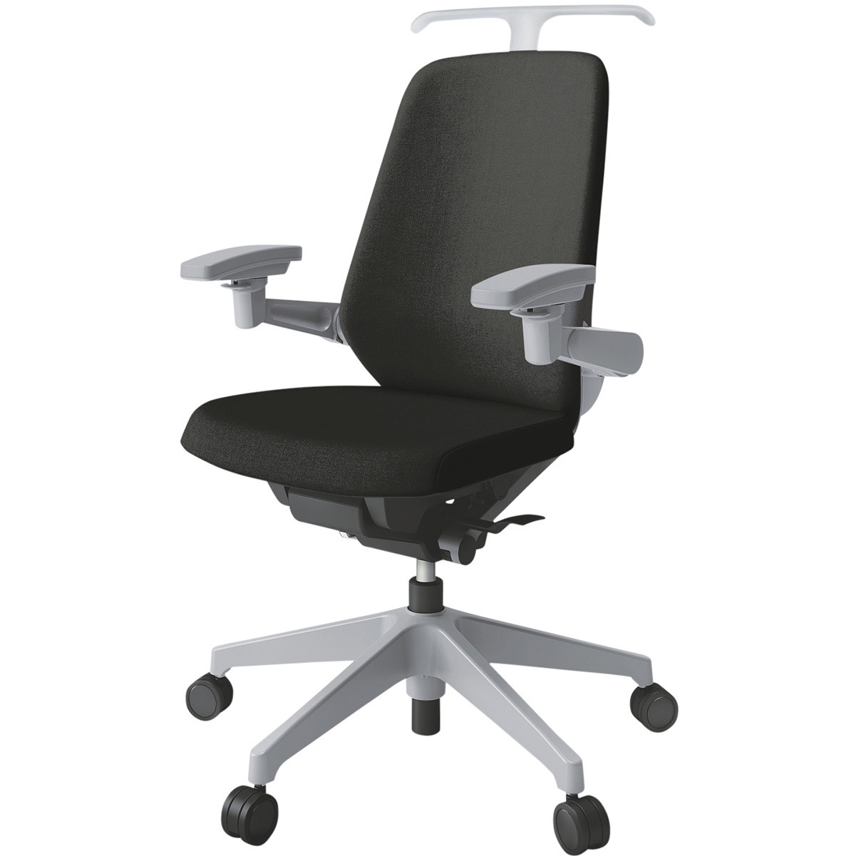 KJ-117SAHM1GNT1 ノートチェア ハイバック 可動肘 ハンガー ランバーサポート付 クロスSA ウレタンキャスター<配送時組立サービス付> 1台 イトーキ 【通販モノタロウ】