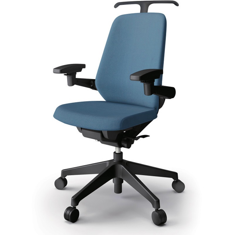 KJ-117SAHM1T1B4 ノートチェア ハイバック 可動肘 ハンガー ランバーサポート付 クロスSA ウレタンキャスター<配送時組立サービス付> 1台 イトーキ 【通販モノタロウ】