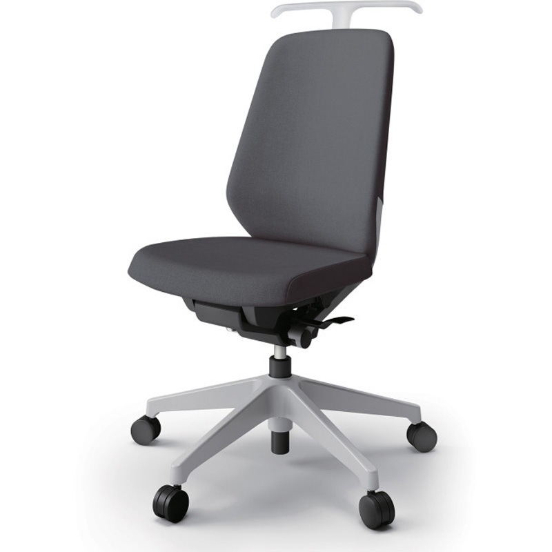 KJ-110SAH-GNT3 ノートチェア ハイバック 肘なし ハンガー ランバーサポート付 クロスSA ナイロンキャスター<配送時組立サービス付> 1台 イトーキ 【通販モノタロウ】
