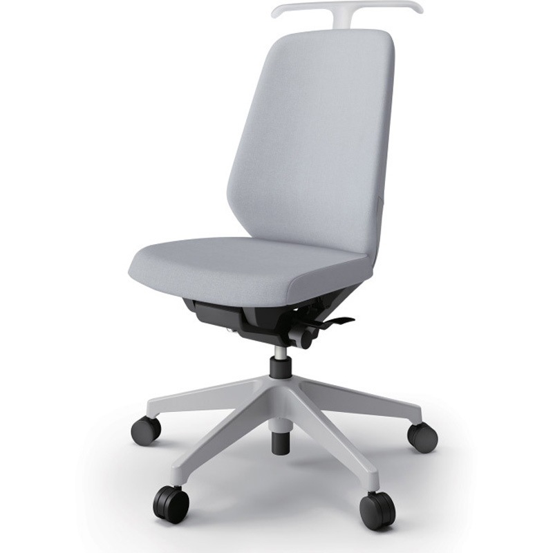 KJ-110SAH-GNT7 ノートチェア ハイバック 肘なし ハンガー ランバーサポート付 クロスSA ナイロンキャスター<配送時組立サービス付> 1台 イトーキ 【通販モノタロウ】