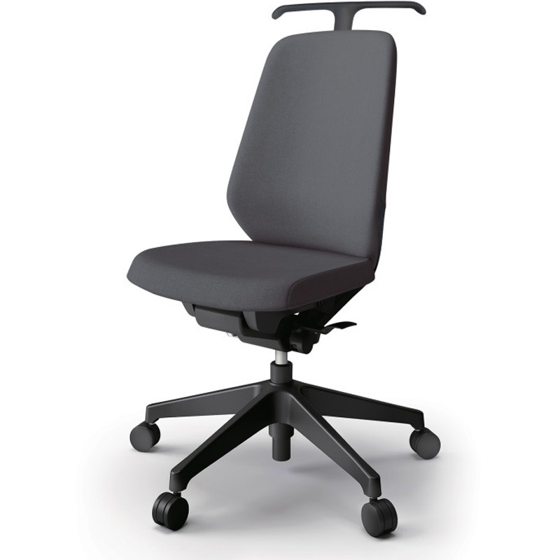 KJ-110SAH-T1T3 ノートチェア ハイバック 肘なし ハンガー ランバーサポート付 クロスSA ナイロンキャスター<配送時組立サービス付> 1台 イトーキ 【通販モノタロウ】