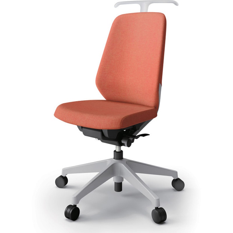 KJ-110SAHM-GND4 ノートチェア ハイバック 肘なし ハンガー ランバーサポート付 クロスSA ウレタンキャスター<配送時組立サービス付> 1台 イトーキ 【通販モノタロウ】