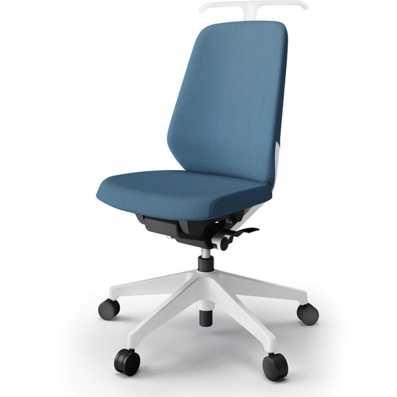 KJ-110SAHM-W9B4 ノートチェア ハイバック 肘なし ハンガー ランバーサポート付 クロスSA ウレタンキャスター<配送時組立サービス付> 1台 イトーキ 【通販モノタロウ】