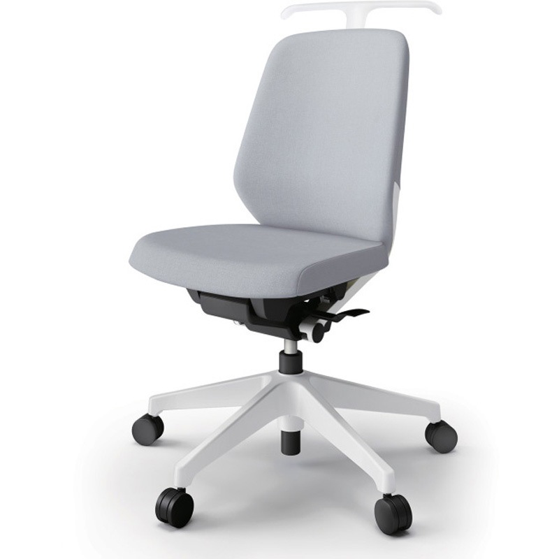 KJ-120SAH-W9T7 ノートチェア ローバック 肘なし ハンガー ランバーサポート付 クロスSA ナイロンキャスター<配送時組立サービス付> 1台 イトーキ 【通販モノタロウ】