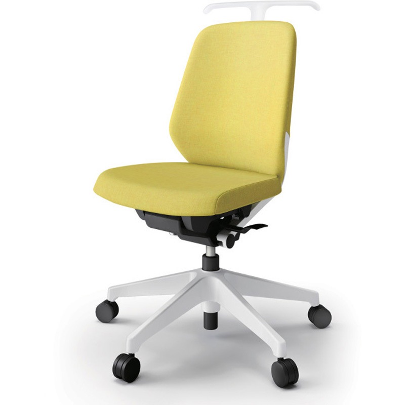 KJ-120SAH-W9U6 ノートチェア ローバック 肘なし ハンガー ランバーサポート付 クロスSA ナイロンキャスター<配送時組立サービス付> 1台 イトーキ 【通販モノタロウ】