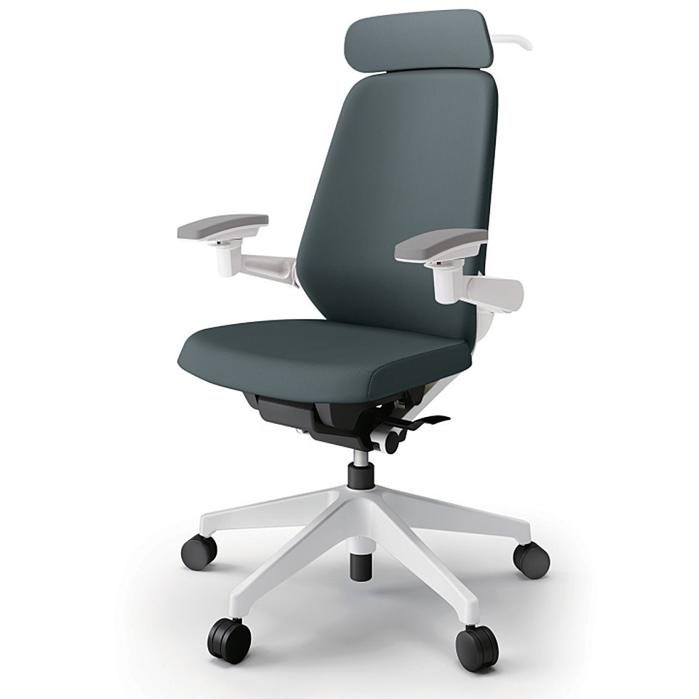 KJ-137PVX1W9W2 ノートチェア エクストラハイバック 可動肘 ハンガー ランバーサポートなし クロスPV ナイロンキャスター<配送時組立サービス付> 1台 イトーキ 【通販モノタロウ】