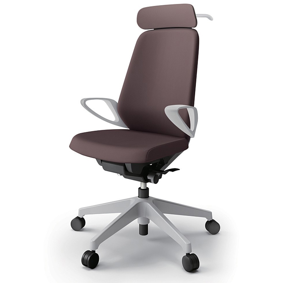 KJ-136PVX-GNH2 ノートチェア エクストラハイバック 固定肘 ハンガー ランバーサポートなし クロスPV ナイロンキャスター<配送時組立サービス付> 1台 イトーキ 【通販モノタロウ】