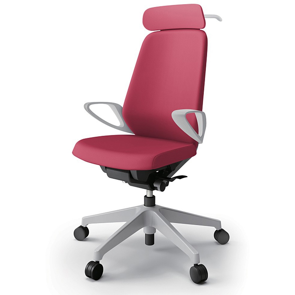 KJ-136PVX-GNM4 ノートチェア エクストラハイバック 固定肘 ハンガー ランバーサポートなし クロスPV ナイロンキャスター<配送時組立サービス付> 1台 イトーキ 【通販モノタロウ】