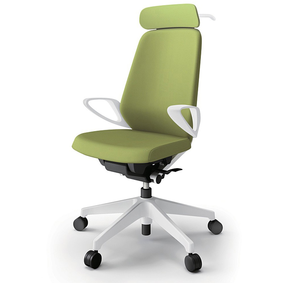 KJ-136PVX-W9Q6 ノートチェア エクストラハイバック 固定肘 ハンガー ランバーサポートなし クロスPV ナイロンキャスター<配送時組立サービス付> 1台 イトーキ 【通販モノタロウ】