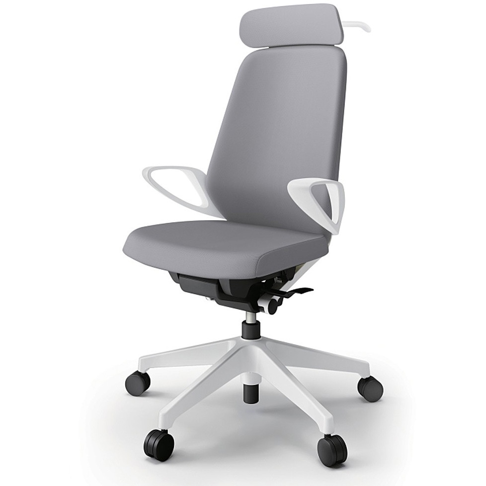 KJ-136PVXM-W9W6 ノートチェア エクストラハイバック 固定肘 ハンガー ランバーサポートなし クロスPV ウレタンキャスター<配送時組立サービス付> 1台 イトーキ 【通販モノタロウ】