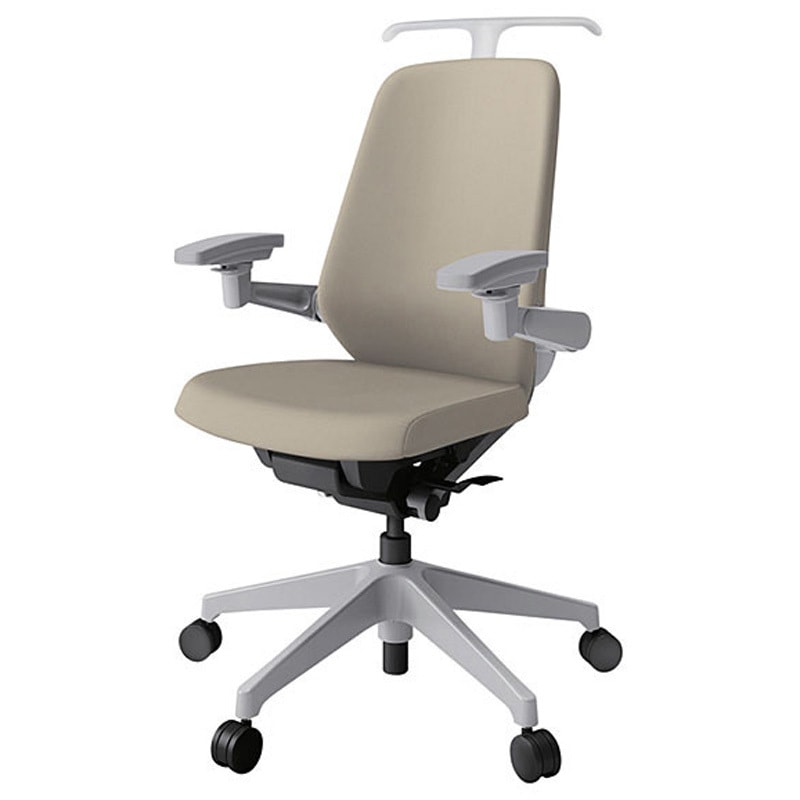 KJ-137PVH1GNY3 ノートチェア ハイバック 可動肘 ハンガー ランバーサポートなし クロスPV ナイロンキャスター<配送時組立サービス付> 1台 イトーキ 【通販モノタロウ】