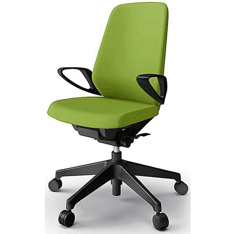 KJ-136PVM-T1Q6 ノートチェア ハイバック 固定肘 ランバーサポートなし クロスPV ウレタンキャスター<配送時組立サービス付> 1台 イトーキ 【通販モノタロウ】 79,980円