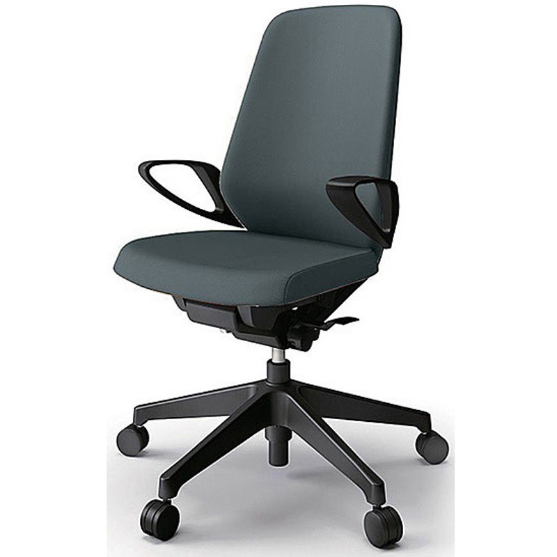 KJ-136PVM-T1W2 ノートチェア ハイバック 固定肘 ランバーサポートなし クロスPV ウレタンキャスター<配送時組立サービス付> 1台 イトーキ 【通販モノタロウ】 79,980円