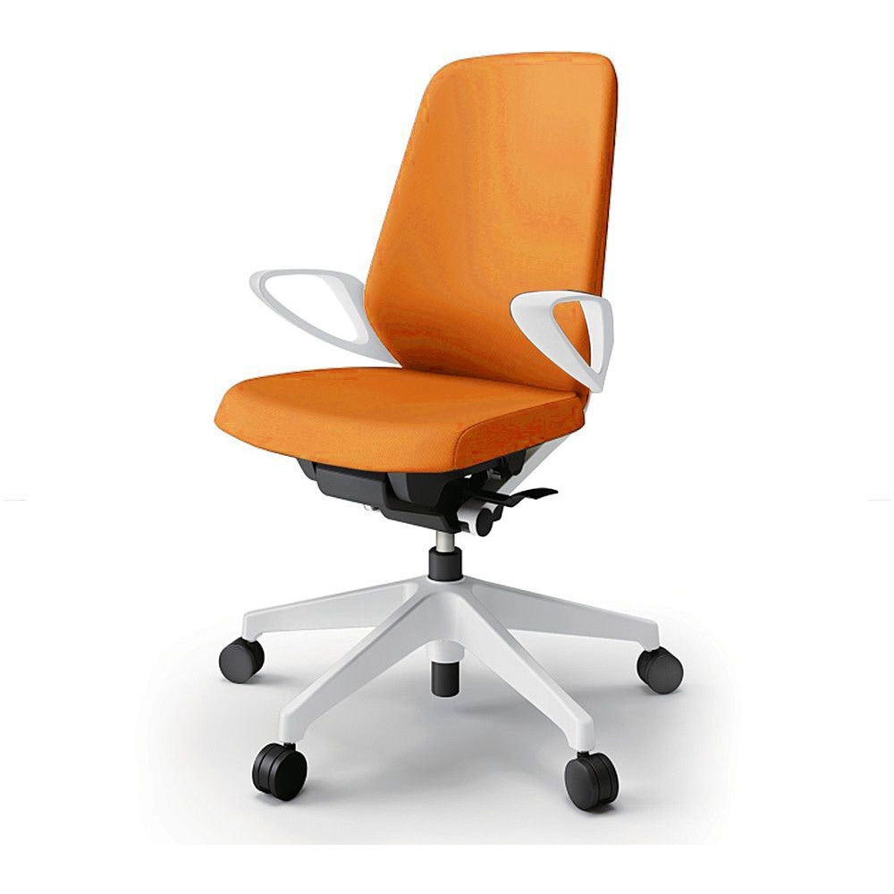 KJ-136PV-W9D3 ノートチェア ハイバック 固定肘 ランバーサポートなし クロスPV ナイロンキャスター<配送時組立サービス付> 1台 イトーキ 【通販モノタロウ】