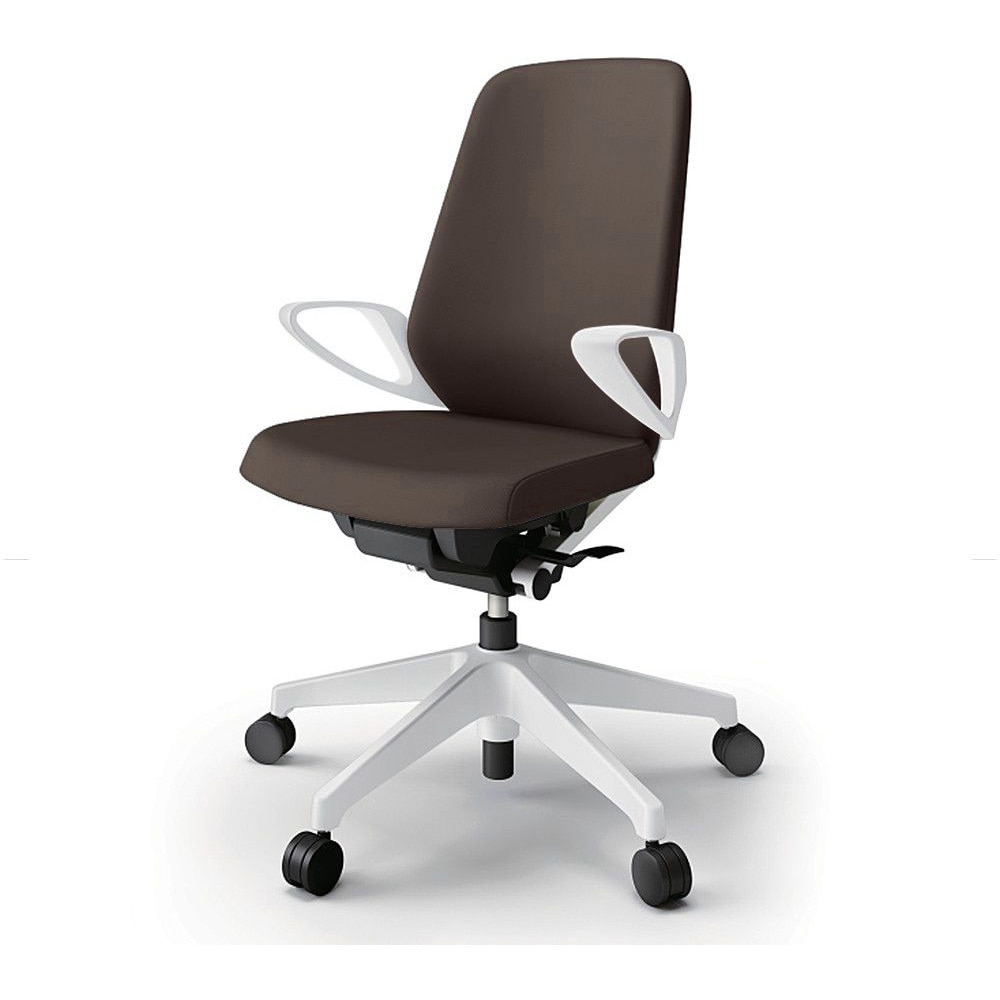 KJ-136PV-W9H2 ノートチェア ハイバック 固定肘 ランバーサポートなし クロスPV ナイロンキャスター<配送時組立サービス付> 1台 イトーキ 【通販モノタロウ】