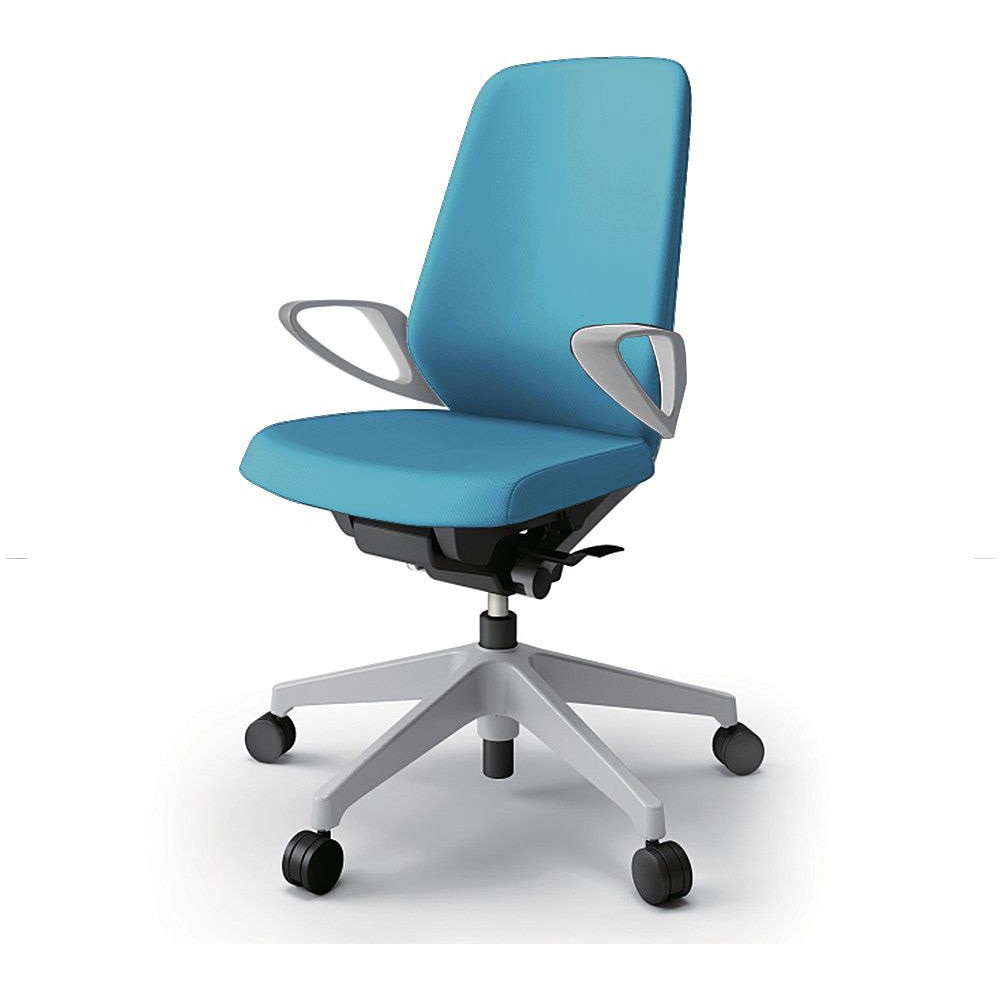 KJ-136PVM-GNA3 ノートチェア ハイバック 固定肘 ランバーサポートなし クロスPV ウレタンキャスター<配送時組立サービス付> 1台 イトーキ 【通販モノタロウ】 79,980円