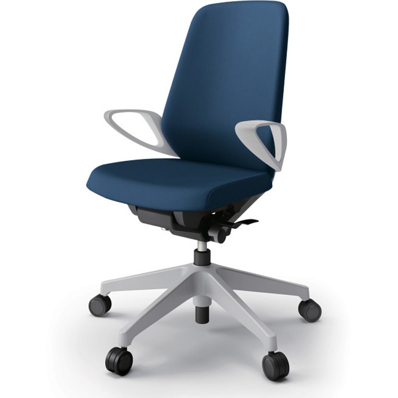 KJ-136PVM-GNB2 ノートチェア ハイバック 固定肘 ランバーサポートなし クロスPV ウレタンキャスター<配送時組立サービス付> 1台 イトーキ 【通販モノタロウ】 79,980円