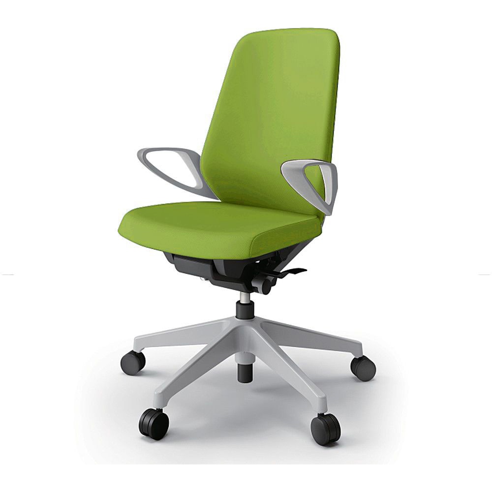 KJ-136PVM-GNQ6 ノートチェア ハイバック 固定肘 ランバーサポートなし クロスPV ウレタンキャスター<配送時組立サービス付> 1台 イトーキ 【通販モノタロウ】 79,980円