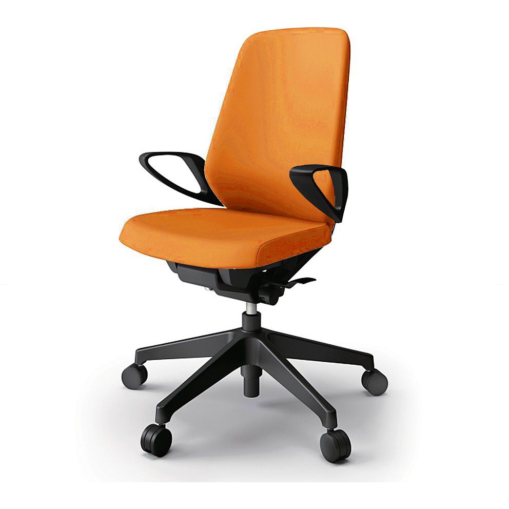 KJ-136PVM-T1D3 ノートチェア ハイバック 固定肘 ランバーサポートなし クロスPV ウレタンキャスター<配送時組立サービス付> 1台 イトーキ 【通販モノタロウ】 79,980円